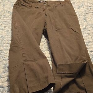 TRIBELLA SLIT LEG , Stretch Capris